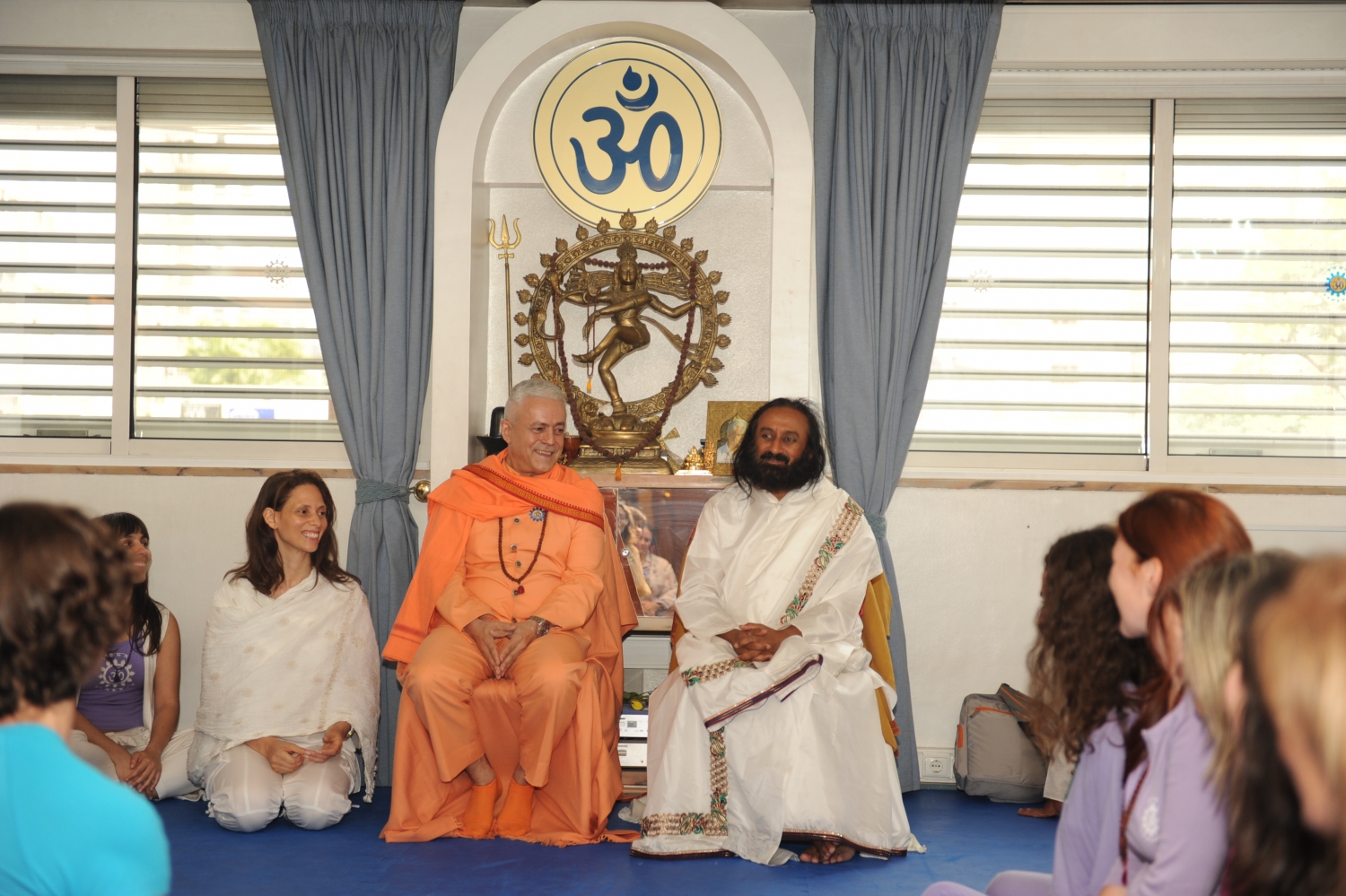 Visita de Shrí Shrí Ravi Shankar en la Sede Nacional de la Confederación Portuguesa del Yoga 