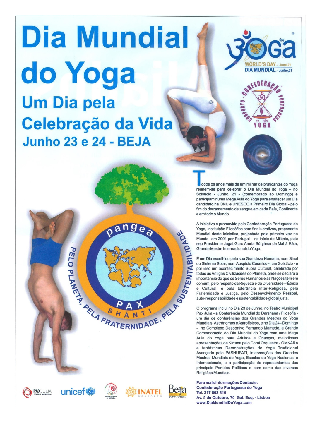 Imprensa - Dia Mundial do yoga 2012